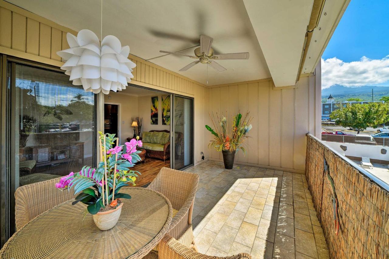 Downtown Air Conditioned Condo Walk To Beaches Kailua-Kona Exterior foto