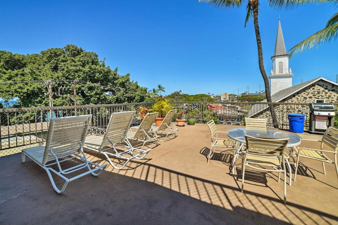 Downtown Air Conditioned Condo Walk To Beaches Kailua-Kona Exterior foto