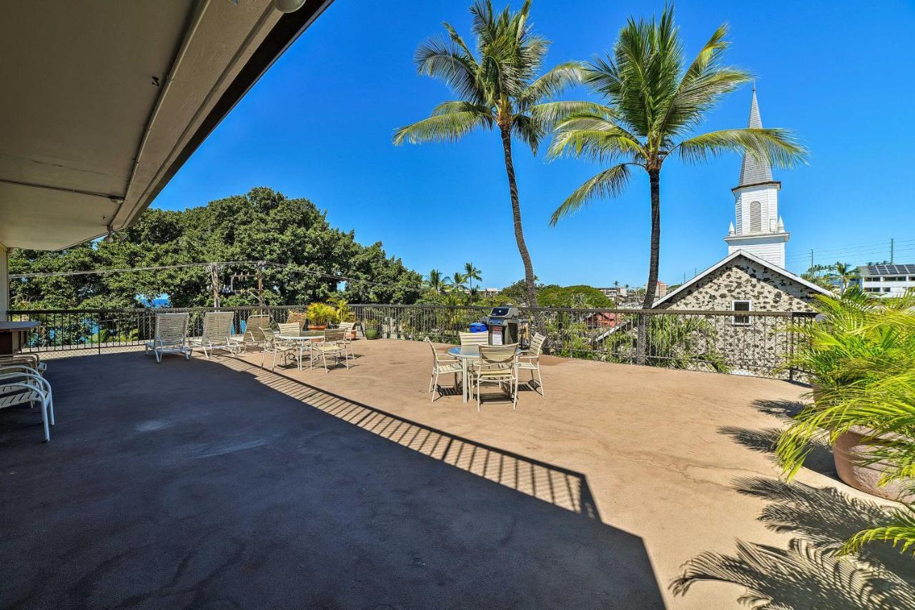 Downtown Air Conditioned Condo Walk To Beaches Kailua-Kona Exterior foto